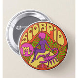 Zodiac Pinback Button