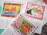 I like Cats 2026 A5 wall calendar