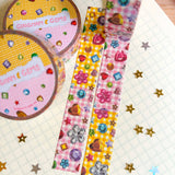 Gingham & Gems Washi Tape