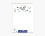 Ass In Gear Notepad