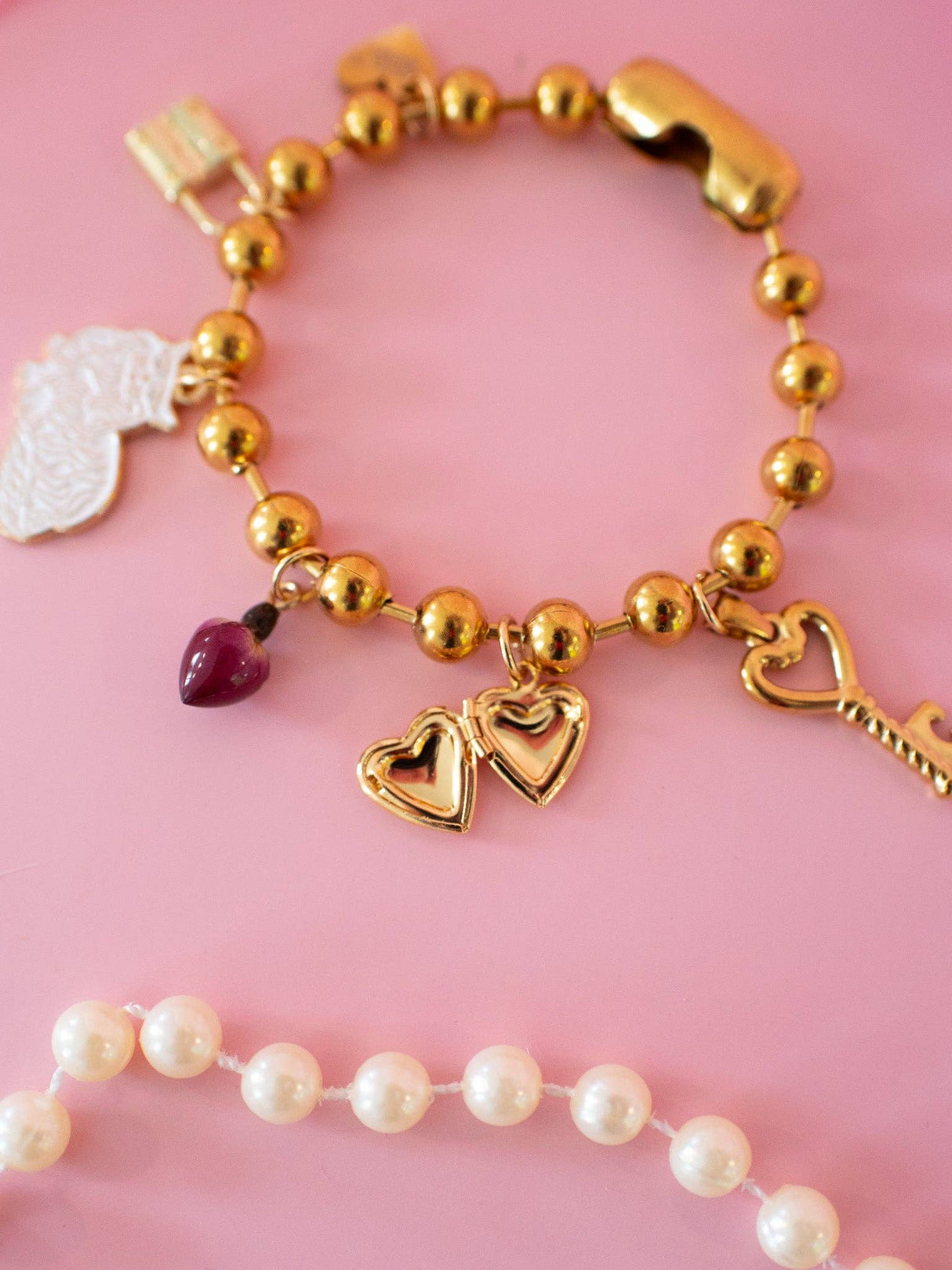 Coquette Charm Bracelet