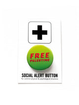 FREE PALESTINE Pin 1.25" Pinback Button Human Rights Pin