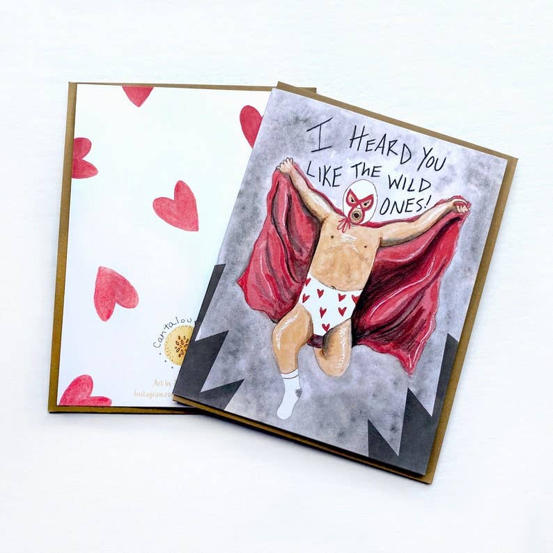 Wild Love Anniversary Card