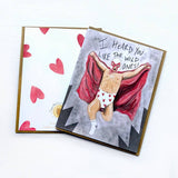 Wild Love Anniversary Card