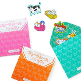 Laid Back Animals Flake Stickers
