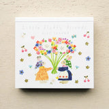 Fluffy Friends Memo Block Pad Illustrated by Aiko Fukawa