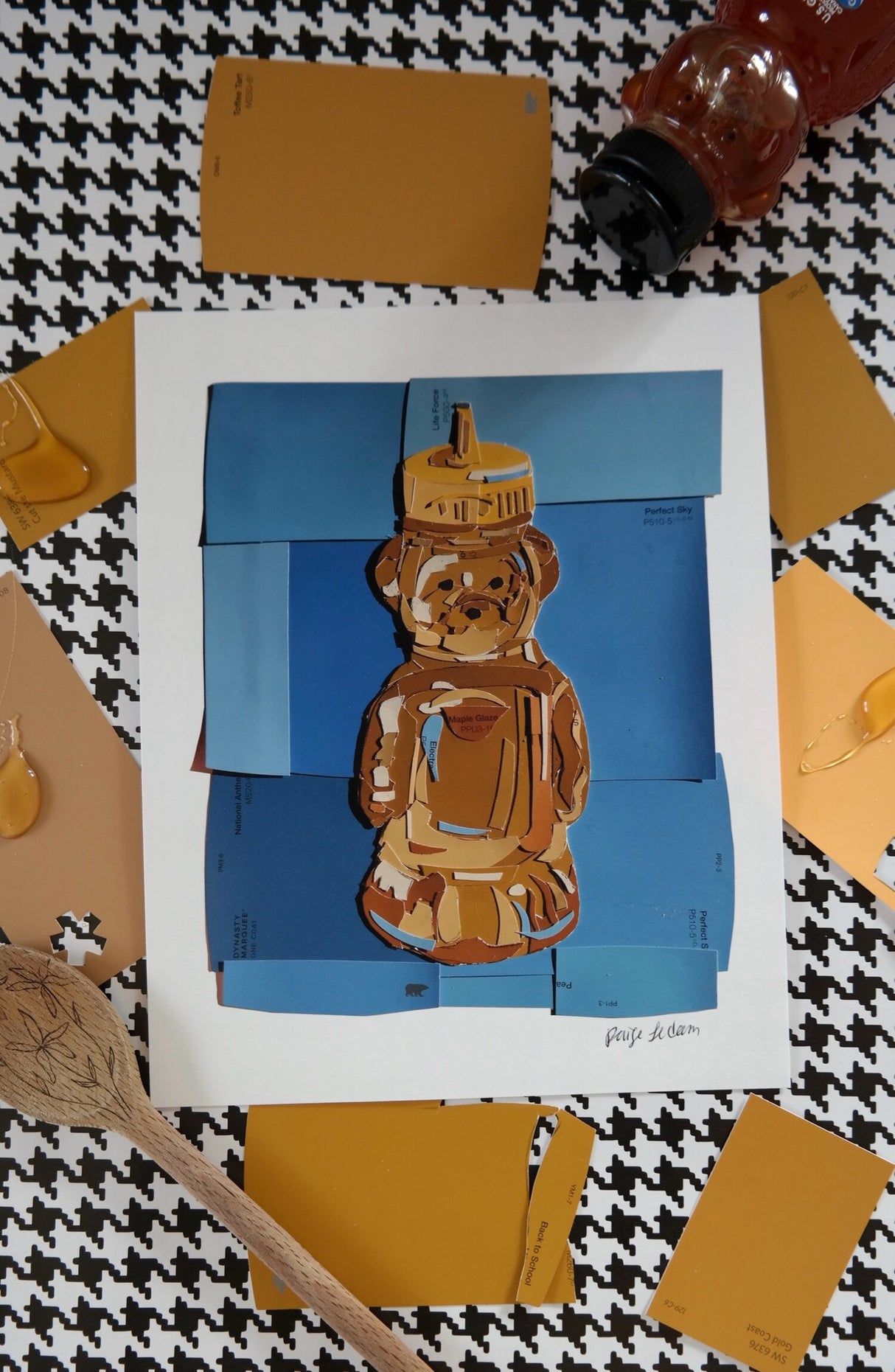 Honey Bear Giclee Print