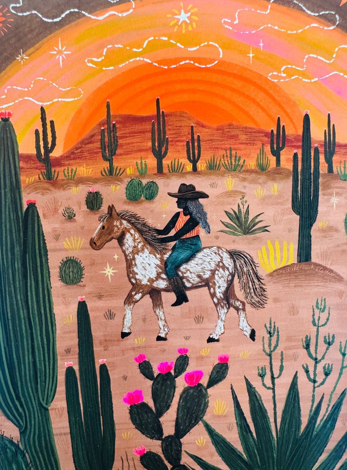 Wild West 5x7 Print