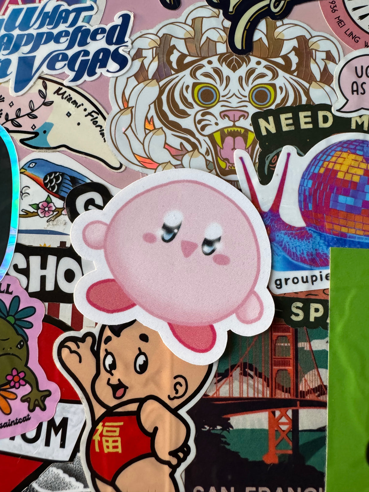 Kirby Vinyl Sticker