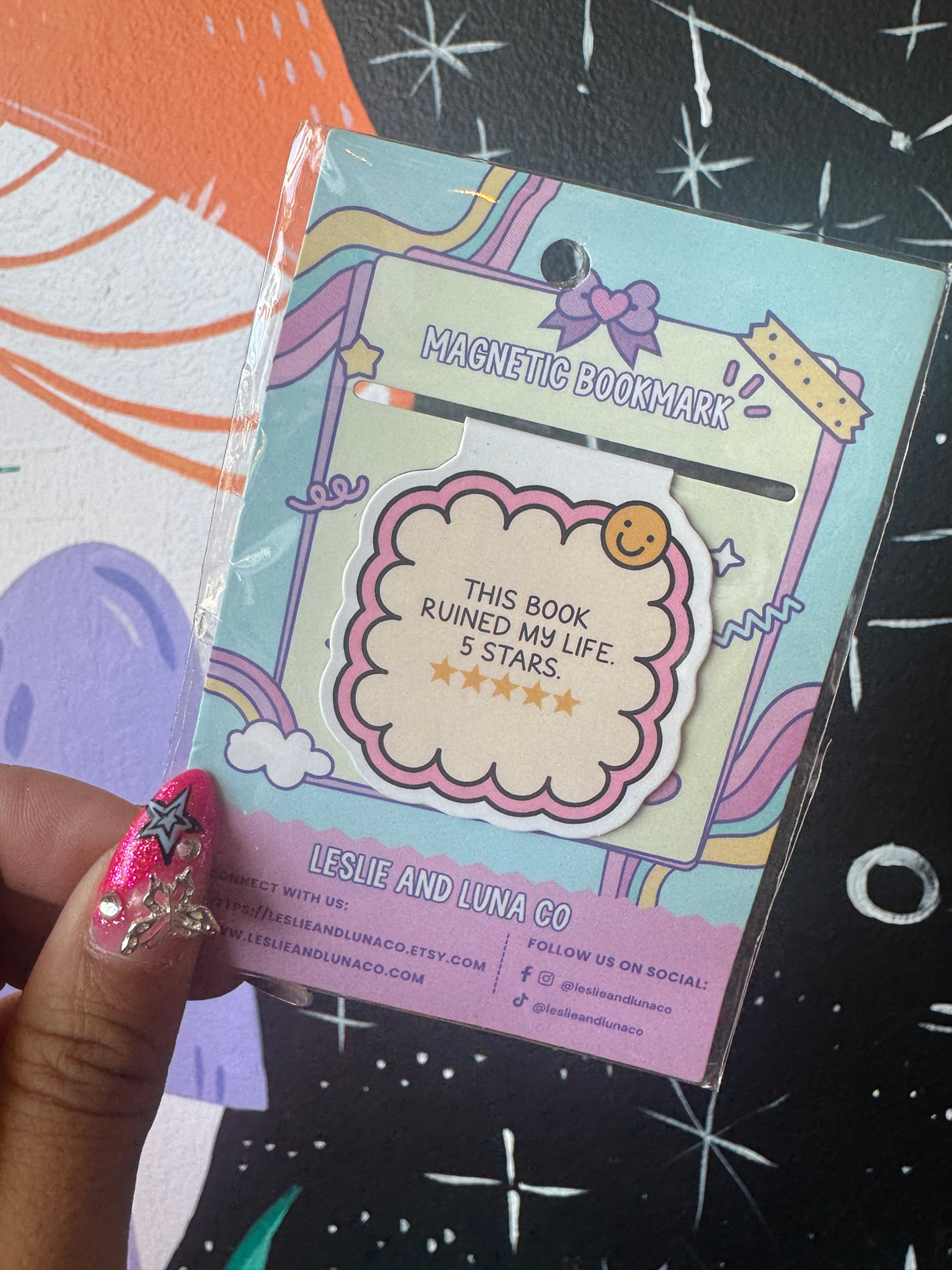 This book ruined my life Magnetic Bookmark