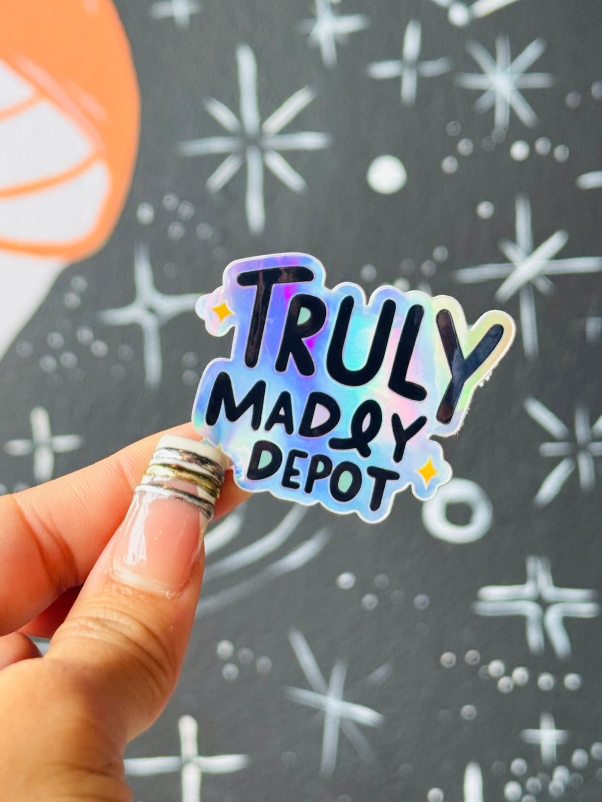 Truly Madly Depot Sticker