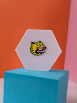 Tiger Enamel Pin by Truly Madly Depot