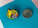 Tiger Enamel Pin by Truly Madly Depot