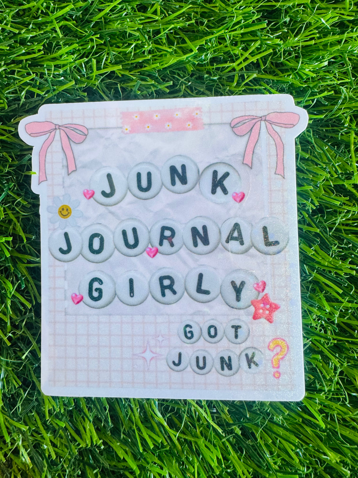 Junk Journal Girly Sticker