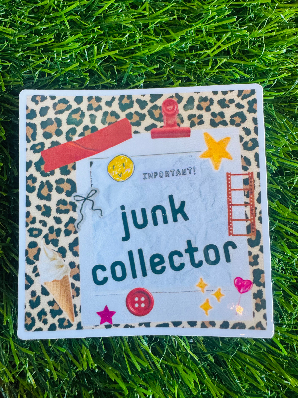 Junk Collector Sticker