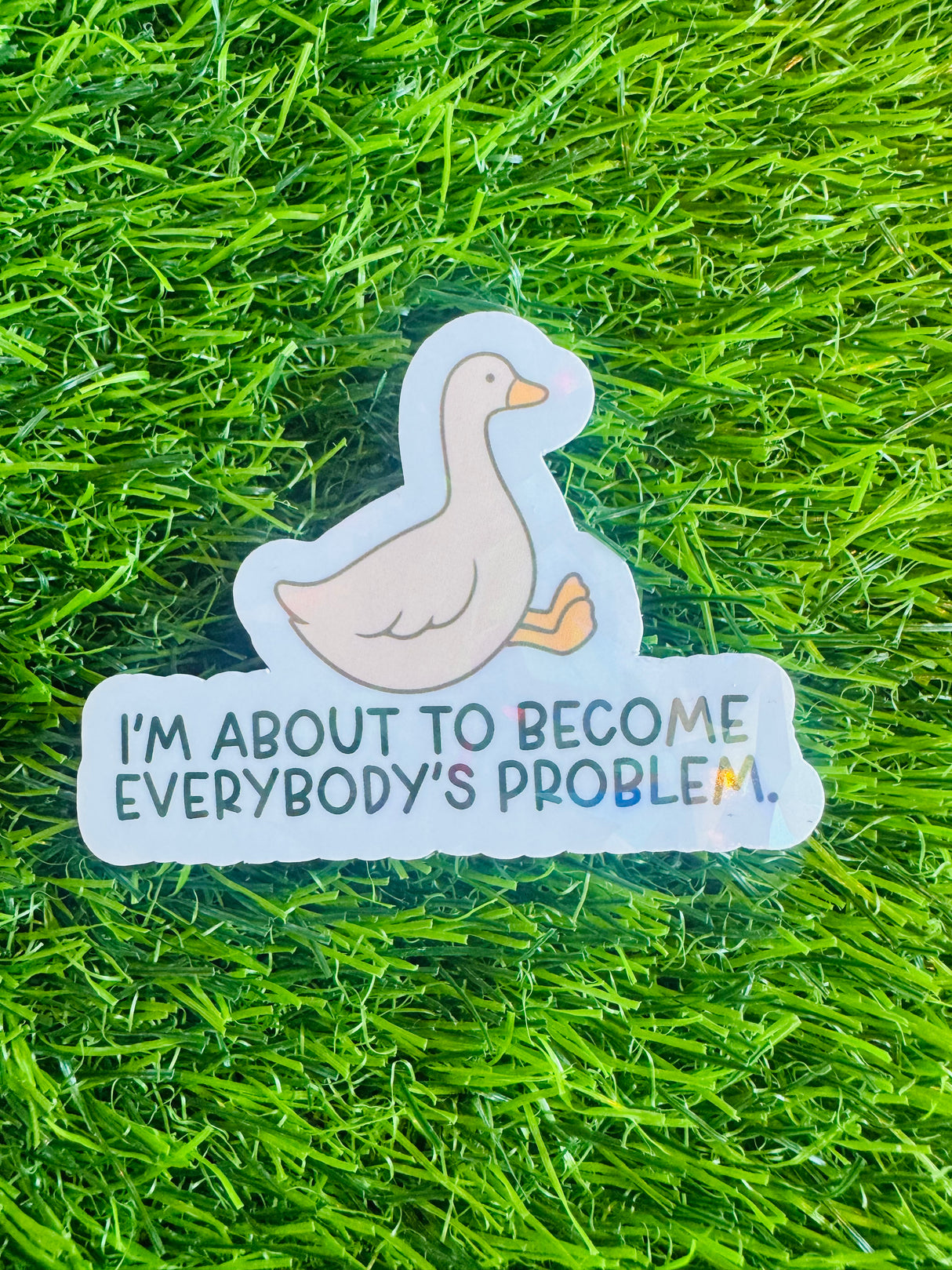 Everybody's Problem Sticker