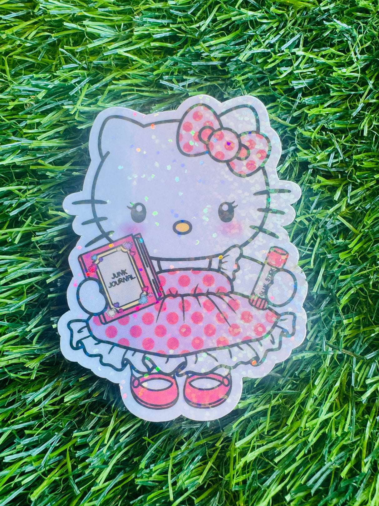 Hello Kitty Junk Journal Sticker