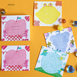 Fruits Block Memo Illustrated by Itoi Yuki