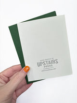 You Rule Letterpress Card