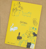 Cat Hill B6 Notebook by Artist Shinzi Katoh