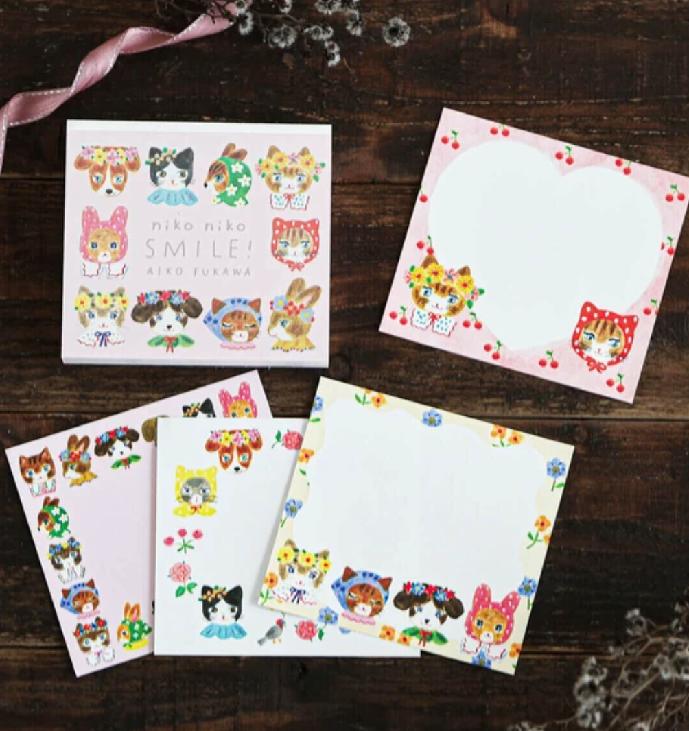 Smile! Block Memo Pad