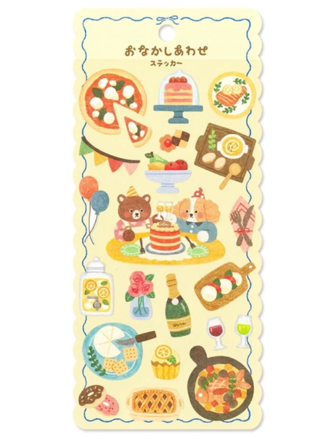 Snack Time Washi Sticker Sheet by Mind Wave