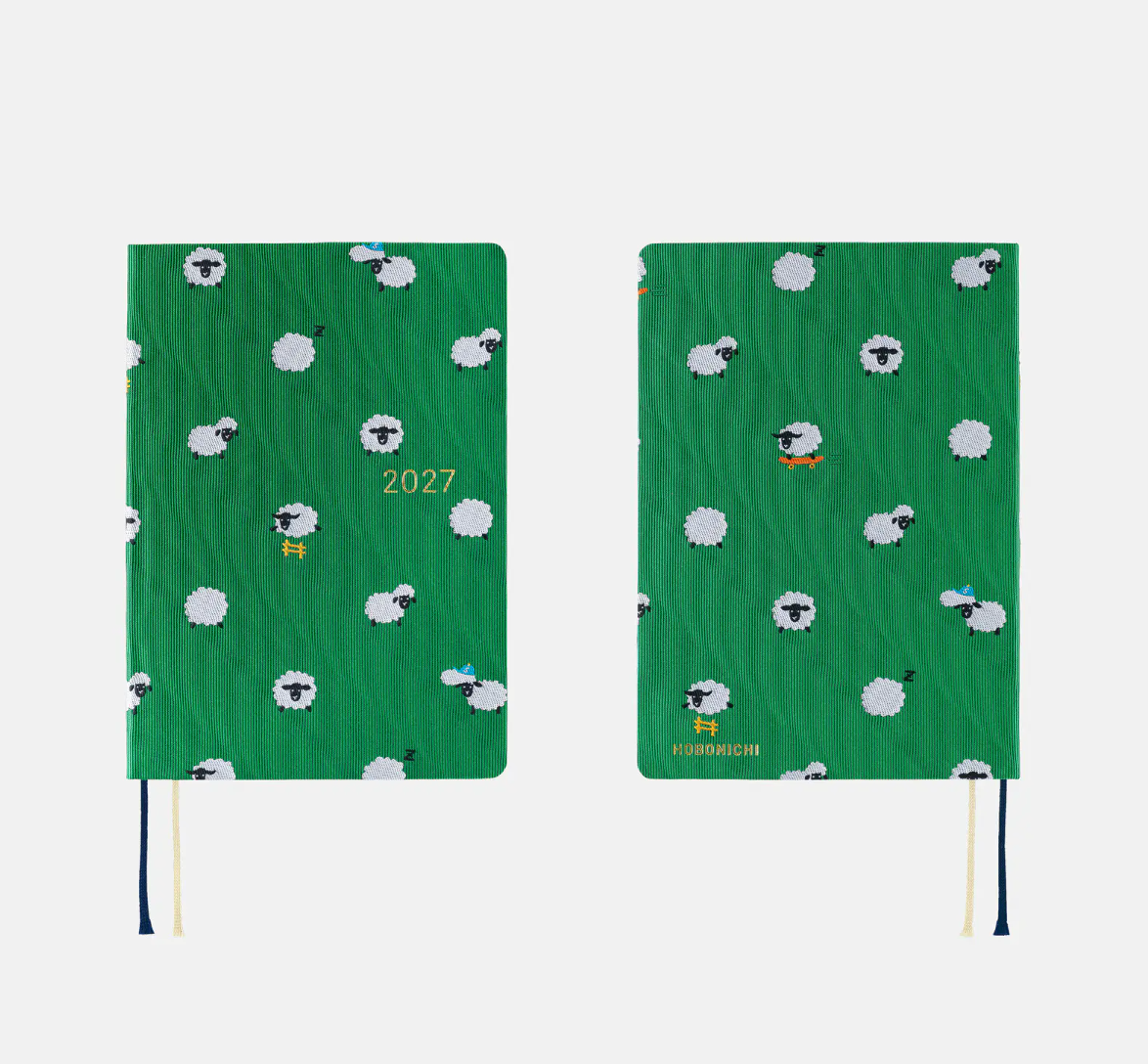 PREORDER: Hobonichi Techo 2027 HON Bow & Tie: Sheep Sheep Sheep