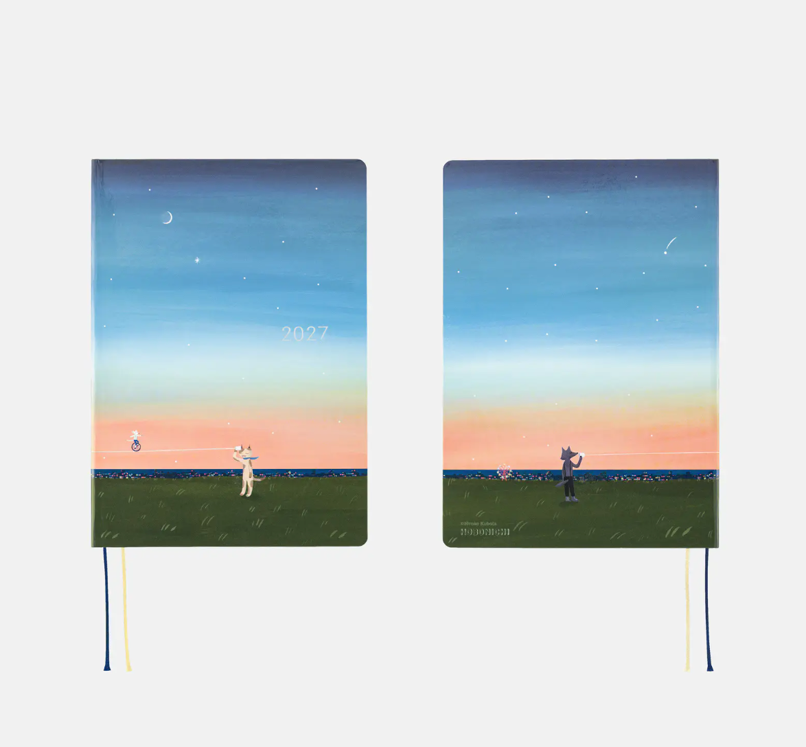 PREORDER: Hobonichi Techo 2027 HON Hiroko Kubota: String Telephone Until the Moon is Full