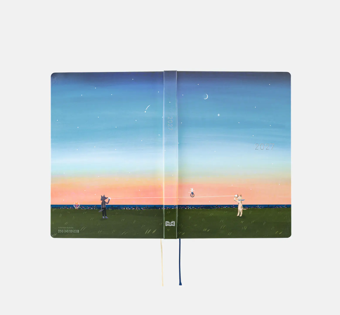 PREORDER: Hobonichi Techo 2027 HON Hiroko Kubota: String Telephone Until the Moon is Full