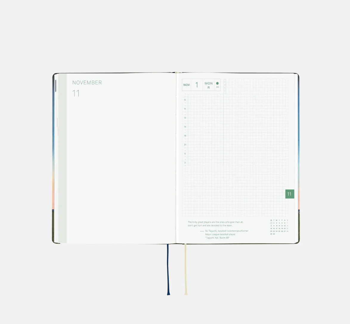 PREORDER: Hobonichi Techo 2027 HON Hiroko Kubota: String Telephone Until the Moon is Full