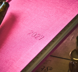 PREORDER: Hobonichi Techo 2027 Weeks MEGA Colors: Pink Sapphire