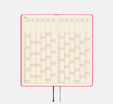 PREORDER: Hobonichi Techo 2027 Weeks MEGA Colors: Pink Sapphire