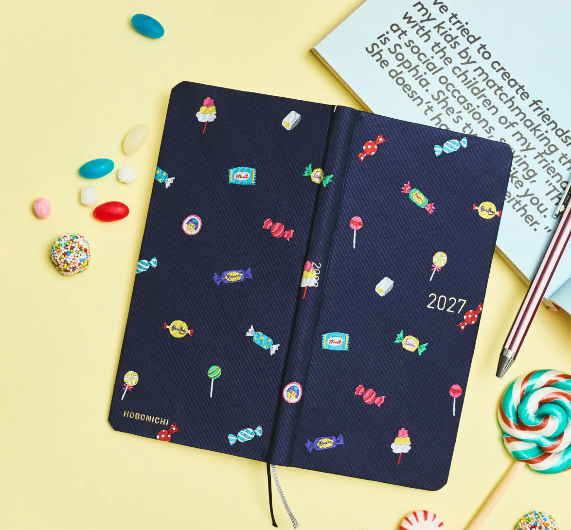 PREORDER: Hobonichi Techo 2027 Weeks Bow & Tie: Candy Dream