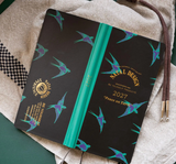 PREORDER: Hobonichi Techo 2027 Weeks Natal Design: Lucky Swallow
