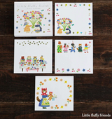 Little Fluffy Friends Block Memo Pad