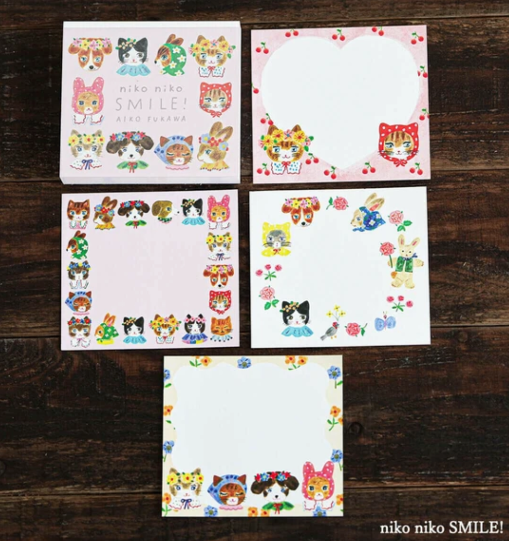 Smile! Block Memo Pad