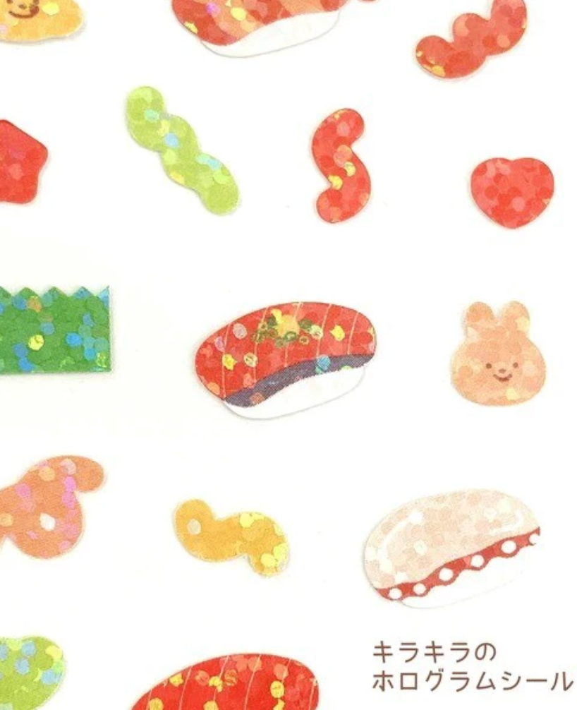 Illustrated PET Sticker Sheet by World Craft