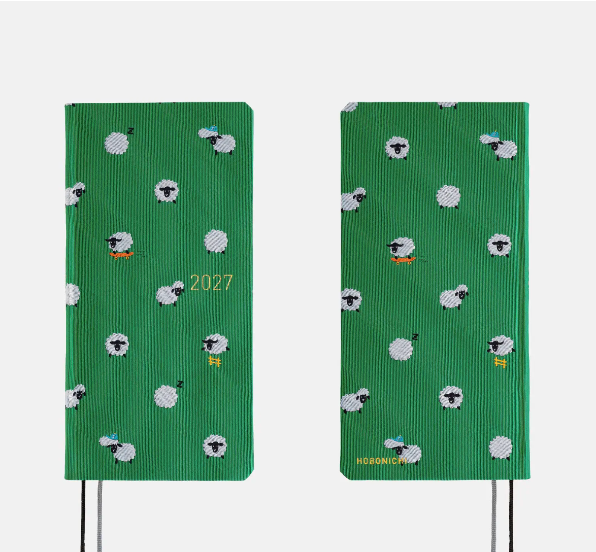 PREORDER: Hobonichi Techo 2027 HON Bow & Tie: Sheep Sheep Sheep