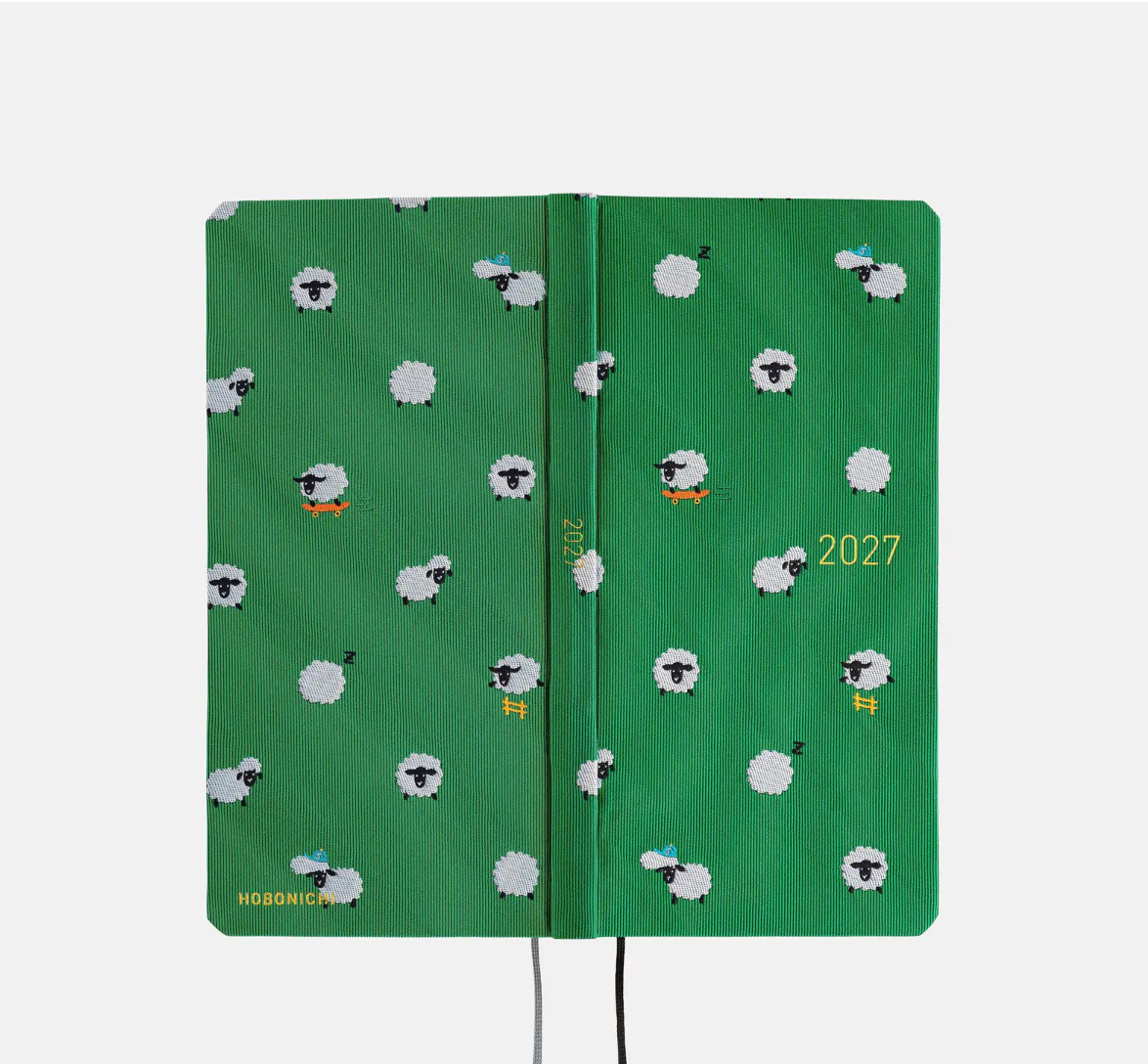 PREORDER: Hobonichi Techo 2027 HON Bow & Tie: Sheep Sheep Sheep
