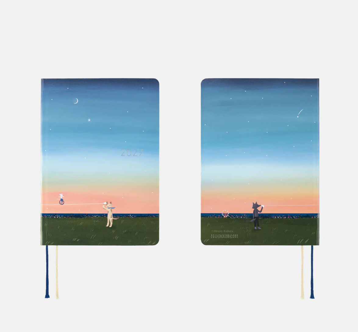 PREORDER: Hobonichi Techo 2027 HON Hiroko Kubota: String Telephone Until the Moon is Full