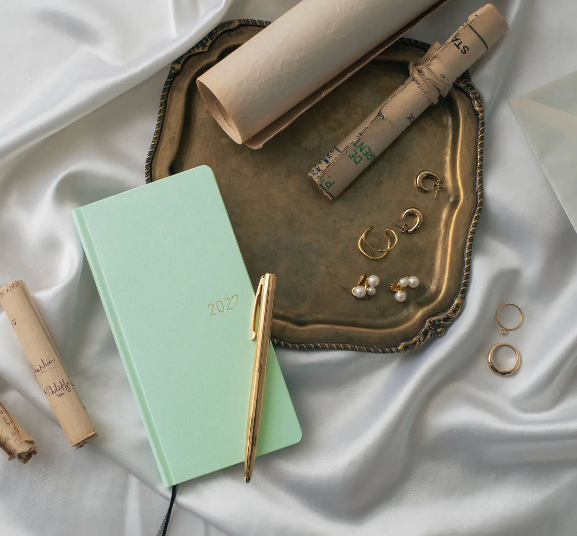 PREORDER: Hobonichi Techo 2027 Weeks Paper Series: Jade