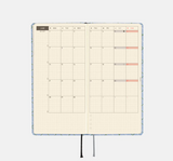 PREORDER: Hobonichi Techo 2027 Weeks Shirt Fabric: Graph Plaid