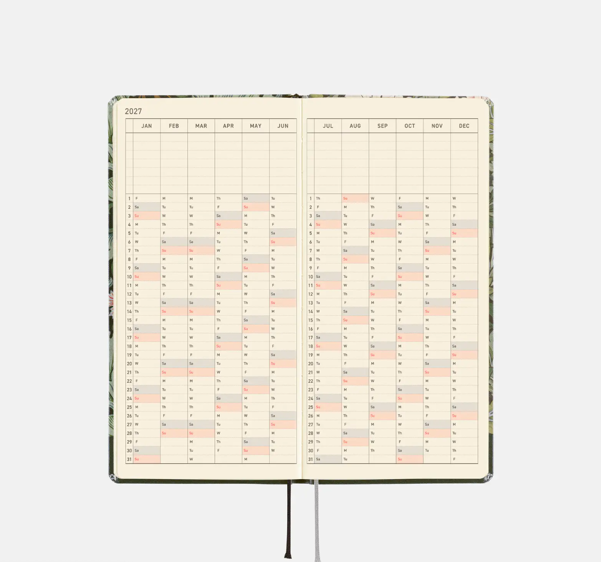 PREORDER: Hobonichi Techo 2027 Weeks V&A Series