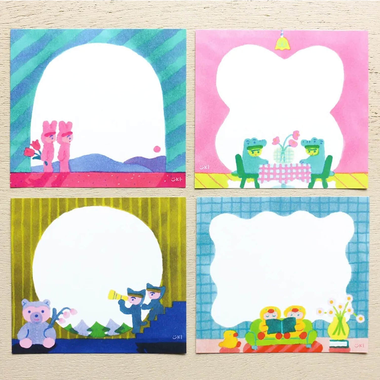 Mado Block Memo Illustrated by Itoi Yuki