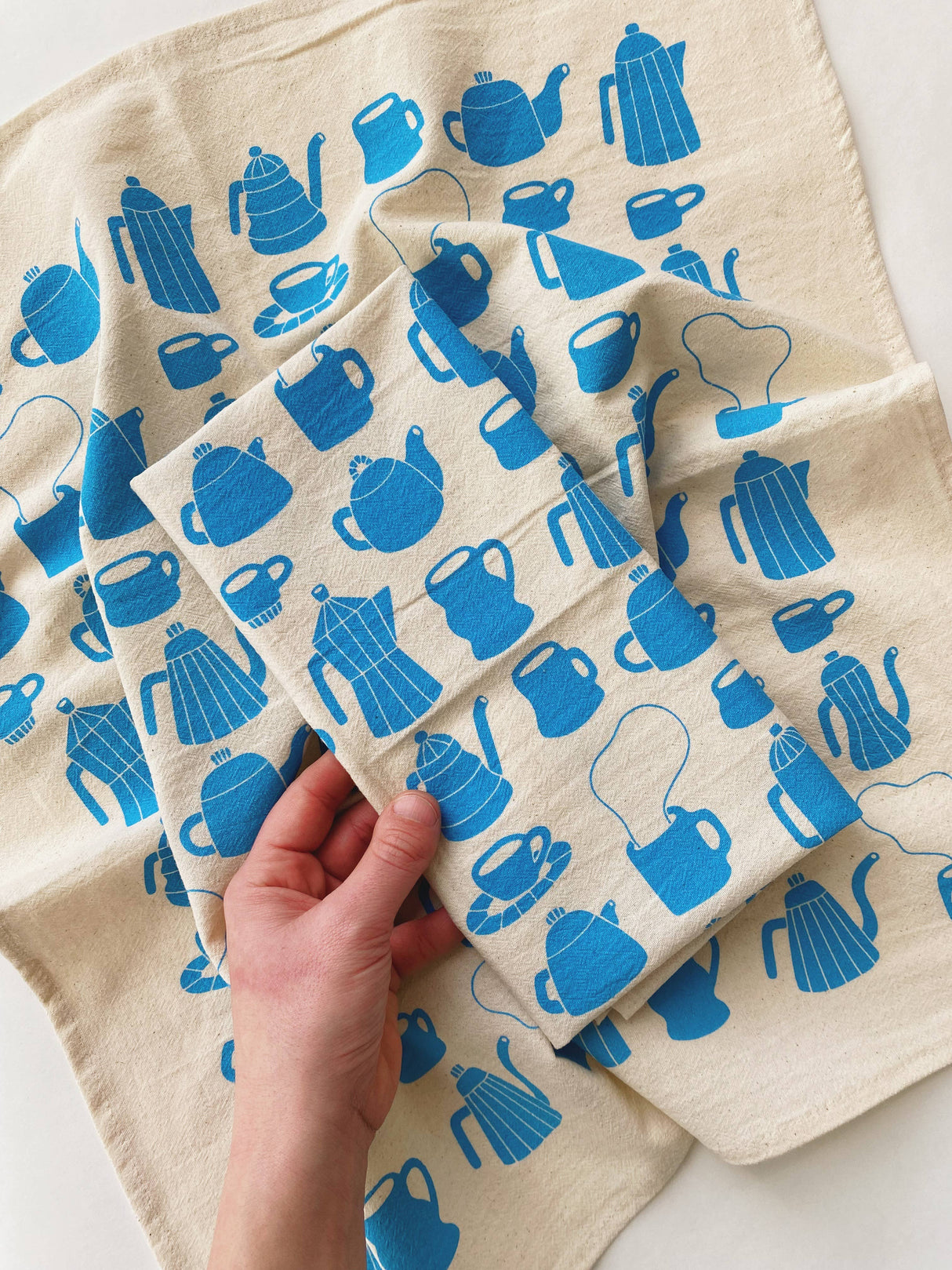 Tea & Coffee Kitchen Hand Towel