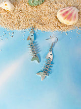 Fishbone Earrings
