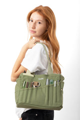Soolla Studio Artist Bag, Becca Sands, Crochet Project Bag