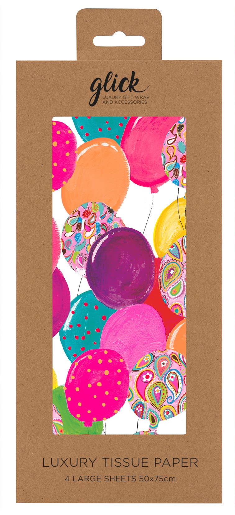 Pink Balloons Tissue Paper