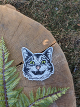 Cat Face Sticker