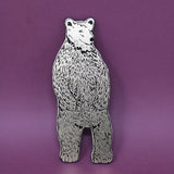 Leather Bear Magnet